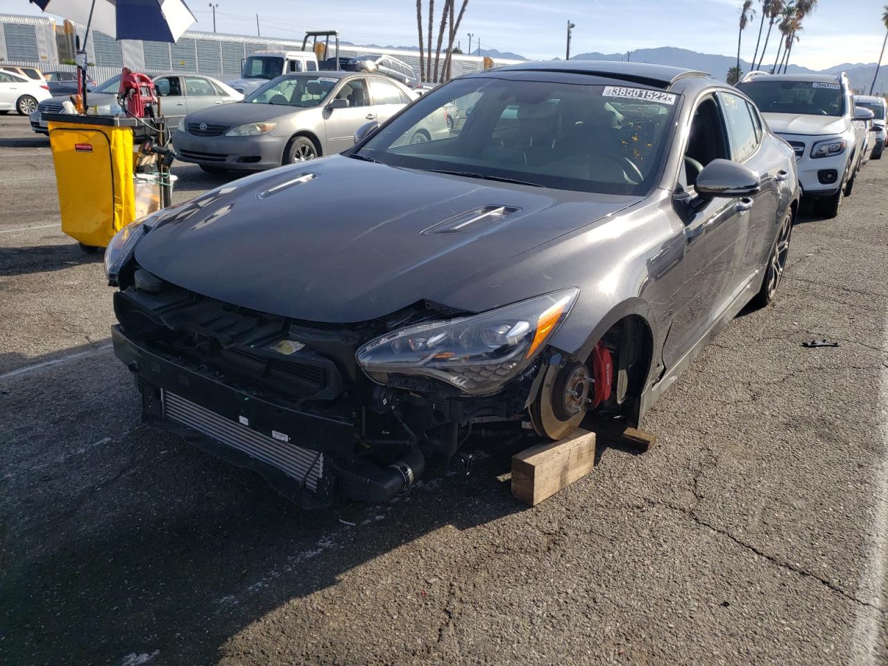 Photo 2 from auction – 2020 KIA STINGER GT with VIN KNAE45LC9L6081821