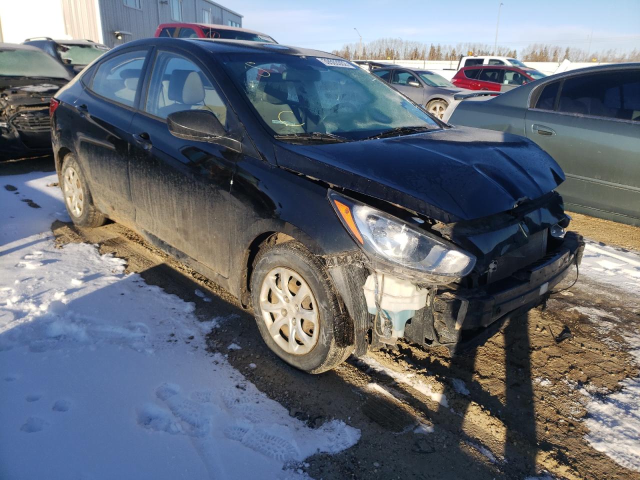 HYUNDAI ACCENT GLS 2013 with VIN KMHCT4AE4DU298312 - Photo from auction