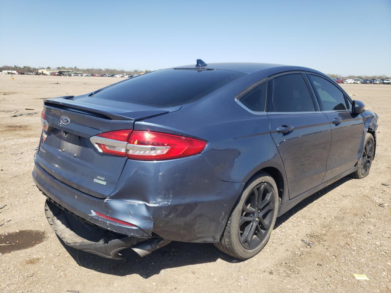 Photo 4 from auction – 2019 FORD FUSION SE with VIN 3FA6P0HD4KR133091