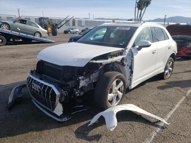 Photo 2 from auction – 2020 AUDI Q3 PREMIUM with VIN WA1AECF3XL1056125