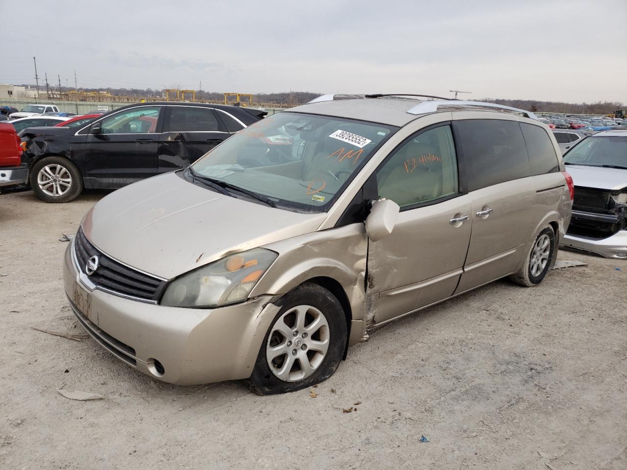 Photo 2 from auction – 2007 NISSAN QUEST S with VIN 5N1BV28U77N138480