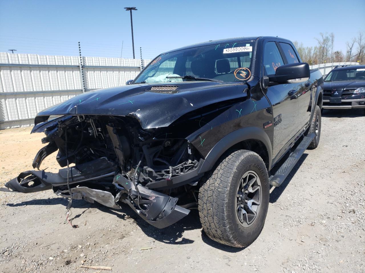 Photo 2 from auction – 2017 RAM 1500 REBEL with VIN 1C6RR7YT9HS692626