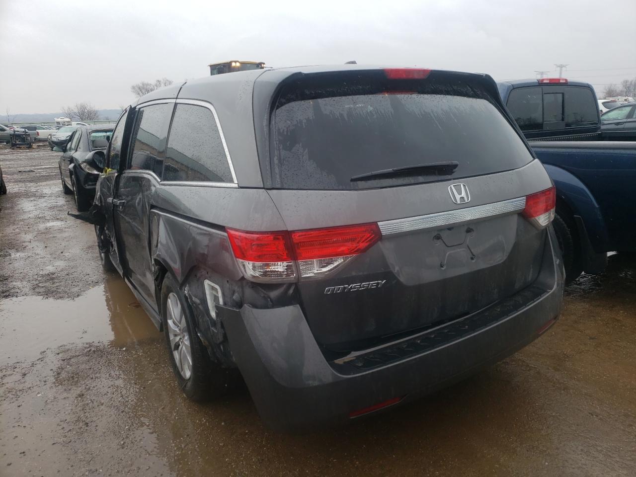 Photo 3 from auction – 2015 HONDA ODYSSEY EX with VIN 5FNRL5H69FB051625