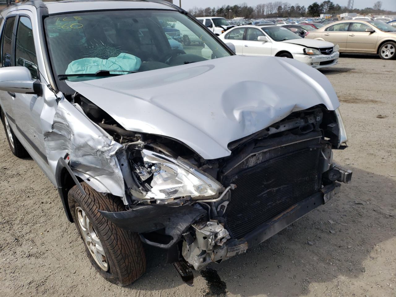 Photo 9 from auction – 2004 HONDA CR-V EX with VIN SHSRD78884U236927