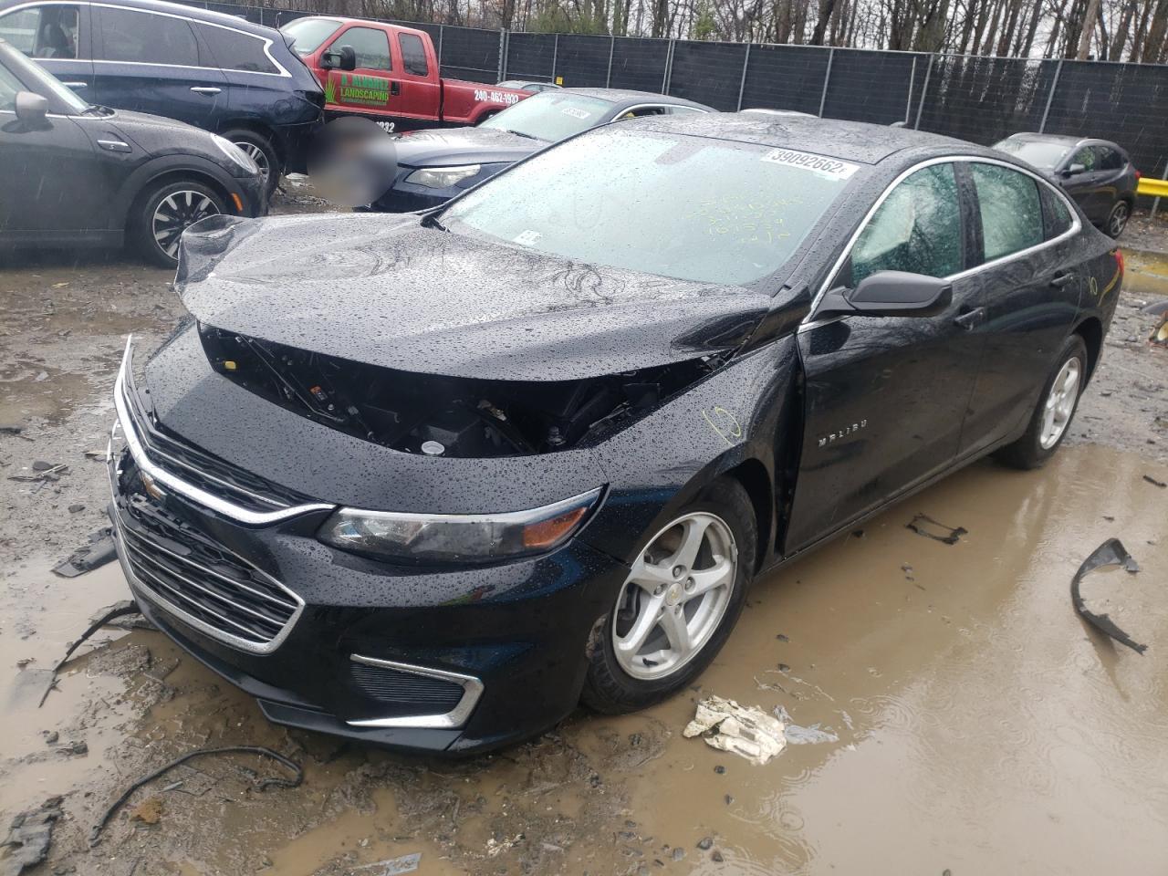 Photo 2 from auction – 2017 CHEVROLET MALIBU LS with VIN 1G1ZB5ST0HF109534