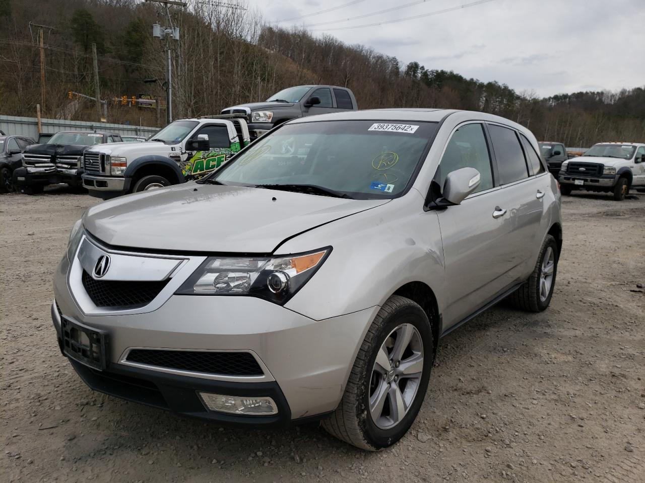 Photo 2 from auction – 2012 ACURA MDX TECHNO with VIN 2HNYD2H40CH542994