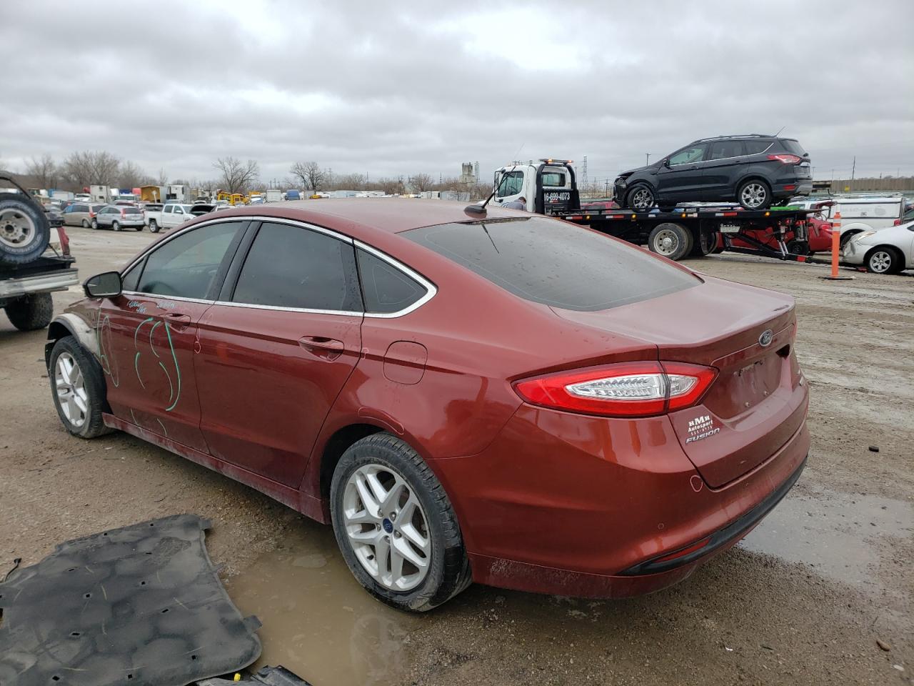 Photo 3 from auction – 2014 FORD FUSION SE with VIN 3FA6P0HD6ER328257