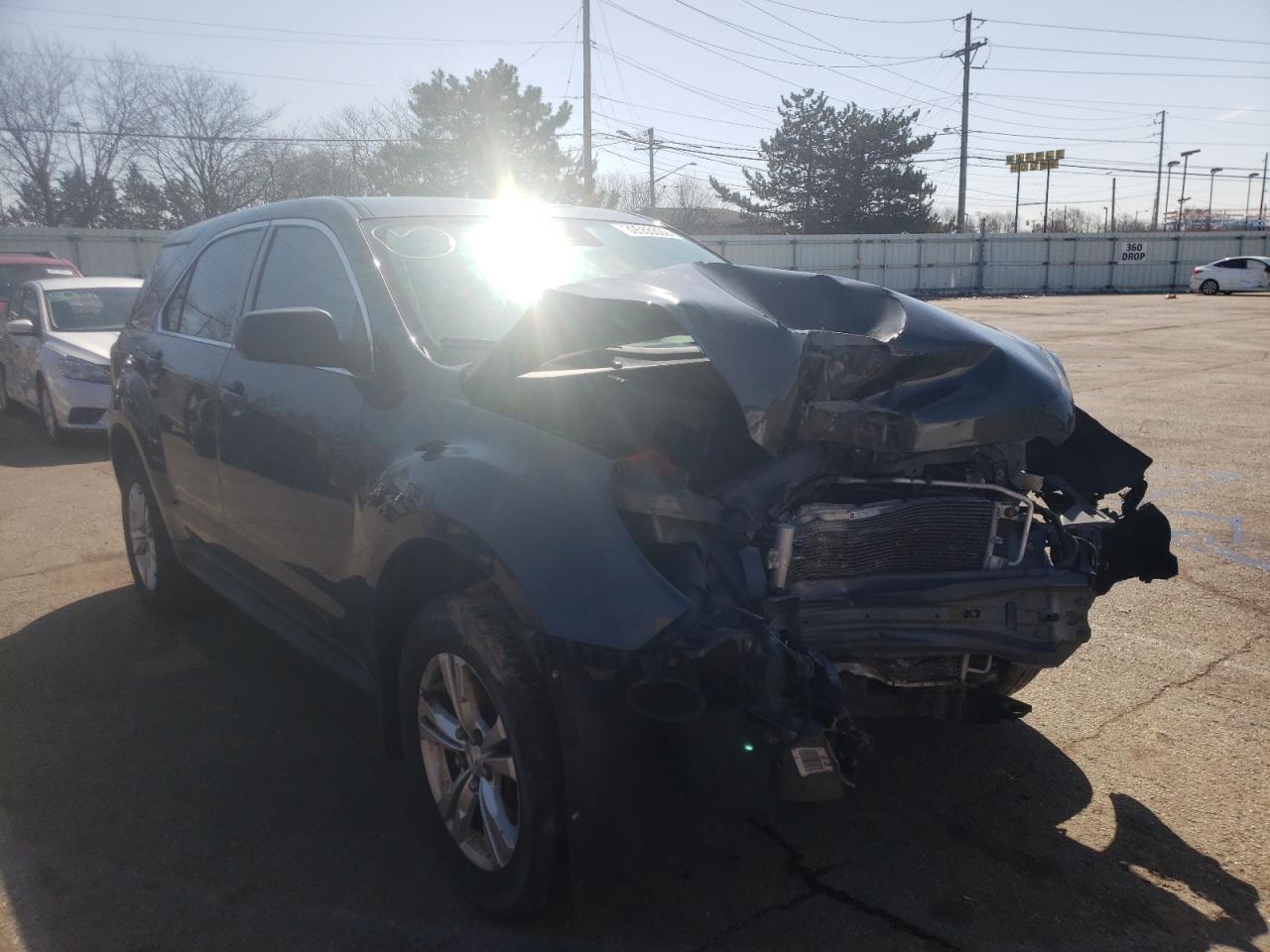 CHEVROLET EQUINOX LS 2013 with VIN 2GNALBEKXD1265799 - Photo from auction