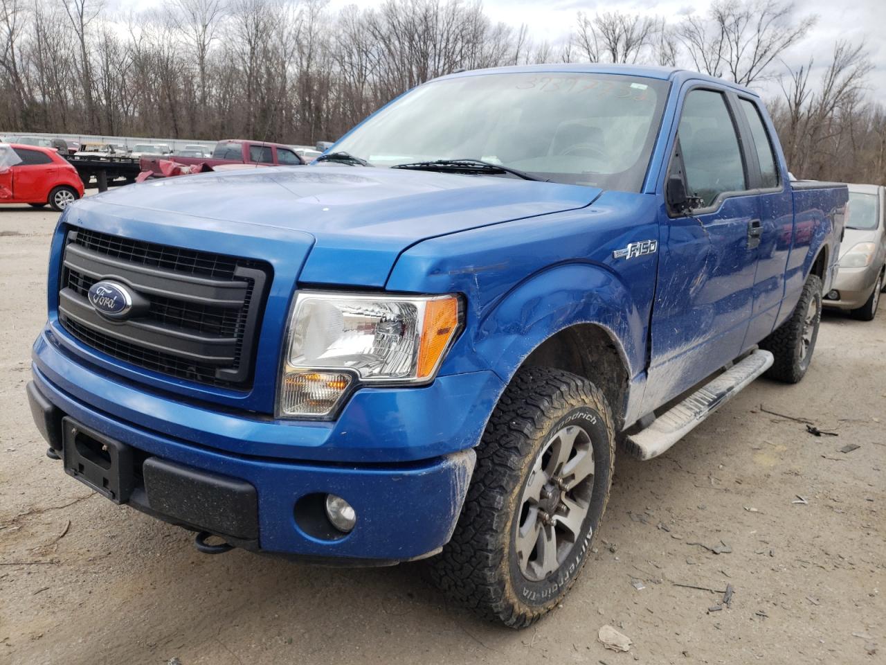 Photo 2 from auction – 2013 FORD F150 SUPER with VIN 1FTFX1EF8DFD80202