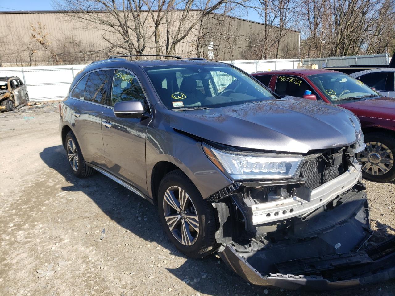 Photo 1 from auction – 2018 ACURA MDX with VIN 5J8YD4H33JL023769