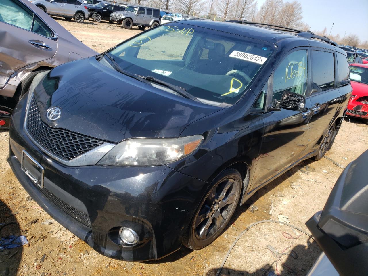 Photo 2 from auction – 2013 TOYOTA SIENNA SPO with VIN 5TDXK3DC8DS387950