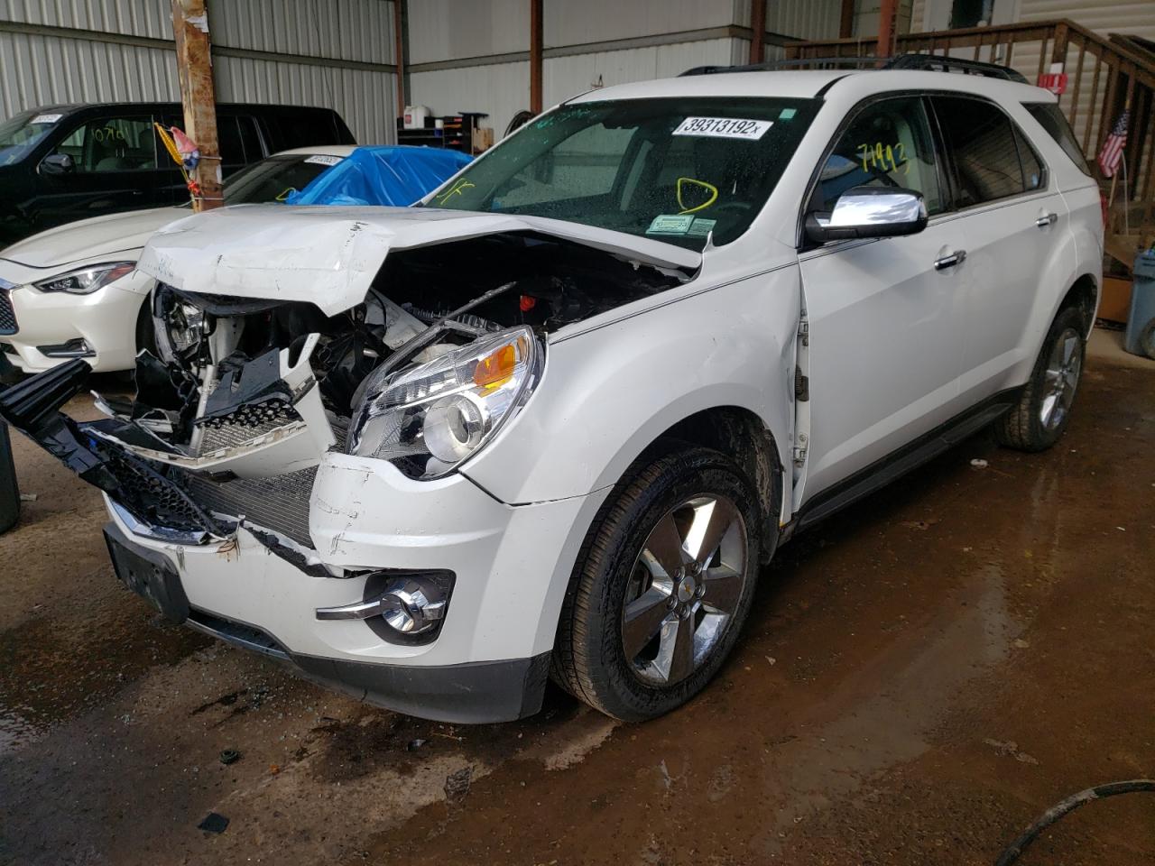 Photo 2 from auction – 2013 CHEVROLET EQUINOX LT with VIN 1GNALFEK0DZ101931