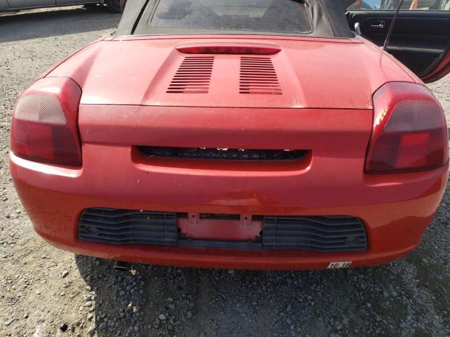 Photo 6 from auction – 2000 TOYOTA MR2 SPYDER with VIN JTDFR3207Y0009644