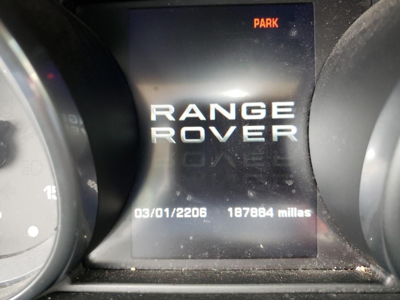 Photo 8 from auction – 2013 LAND ROVER RANGE ROVE with VIN SALVR2BG3DH748453