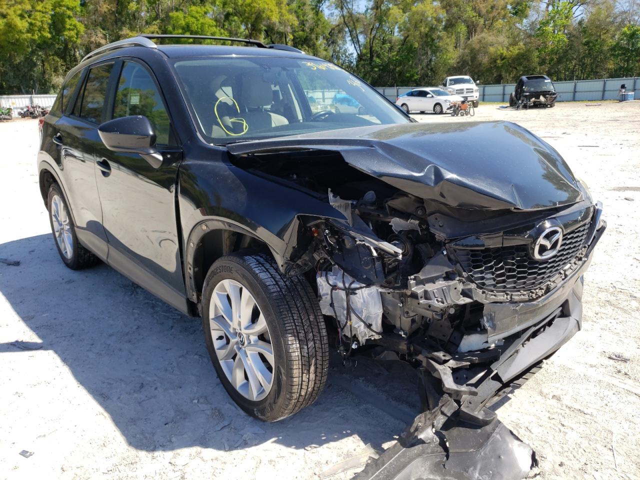 MAZDA CX-5 GT 2015 with VIN JM3KE2DY2F0456314 - Photo from auction