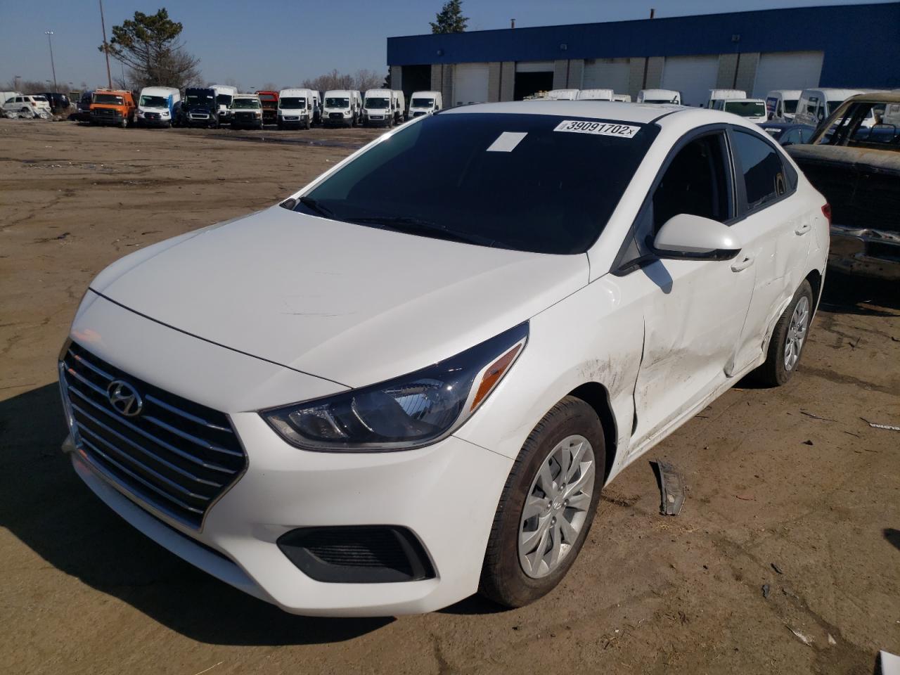 Photo 2 from auction – 2021 HYUNDAI ACCENT SE with VIN 3KPC24A66ME136499