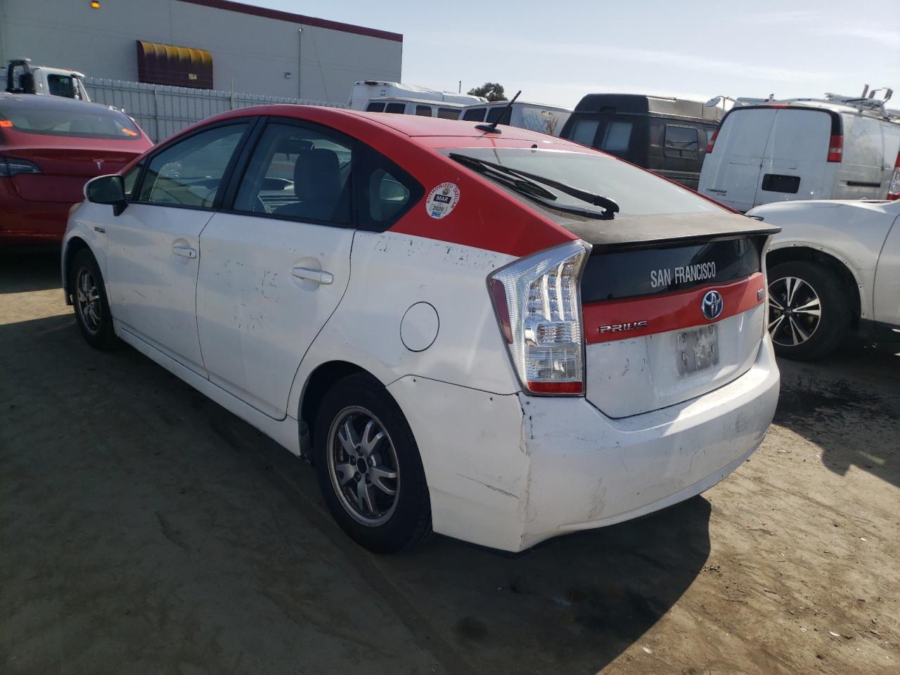Photo 3 from auction – 2010 TOYOTA PRIUS with VIN JTDKN3DUXA0208574