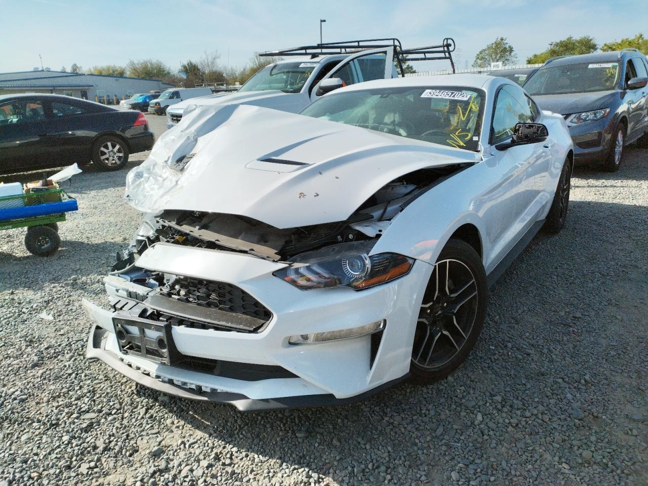 Photo 2 from auction – 2020 FORD MUSTANG with VIN 1FA6P8TH2L5136178