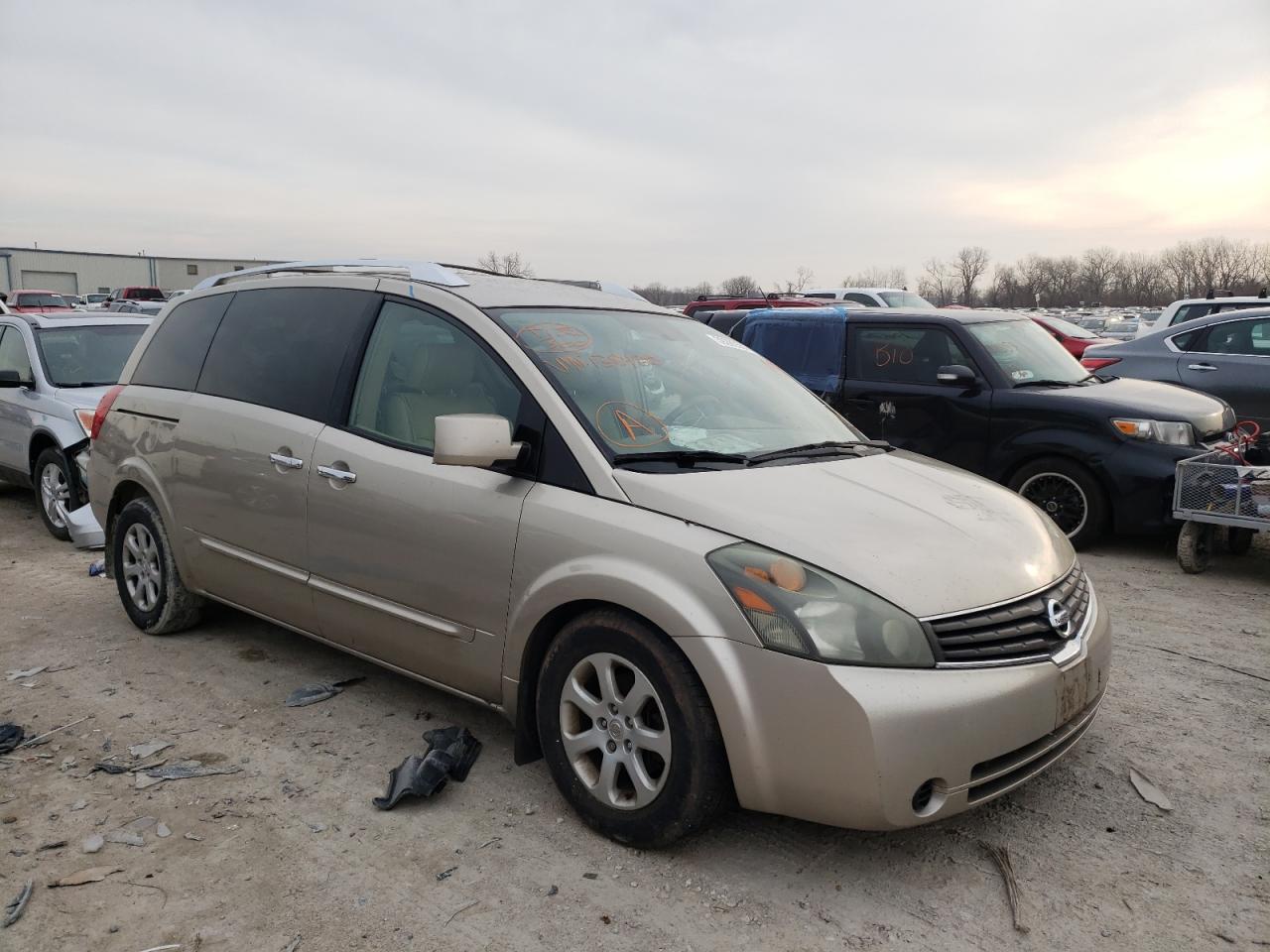 NISSAN QUEST S 2007 with VIN 5N1BV28U77N138480 - Photo from auction