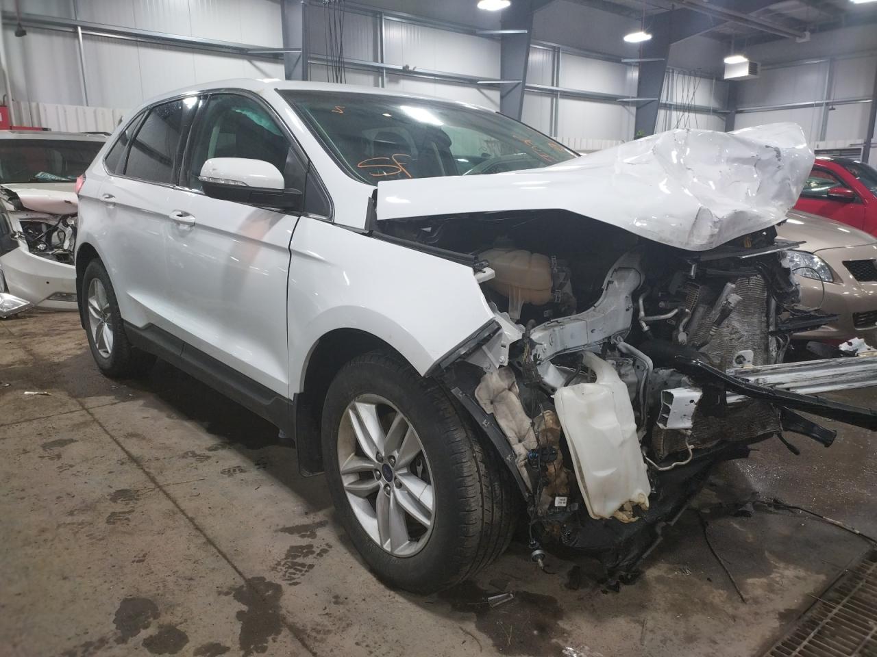 FORD EDGE SEL 2015 with VIN 2FMTK4J90FBB92180 - Photo from auction