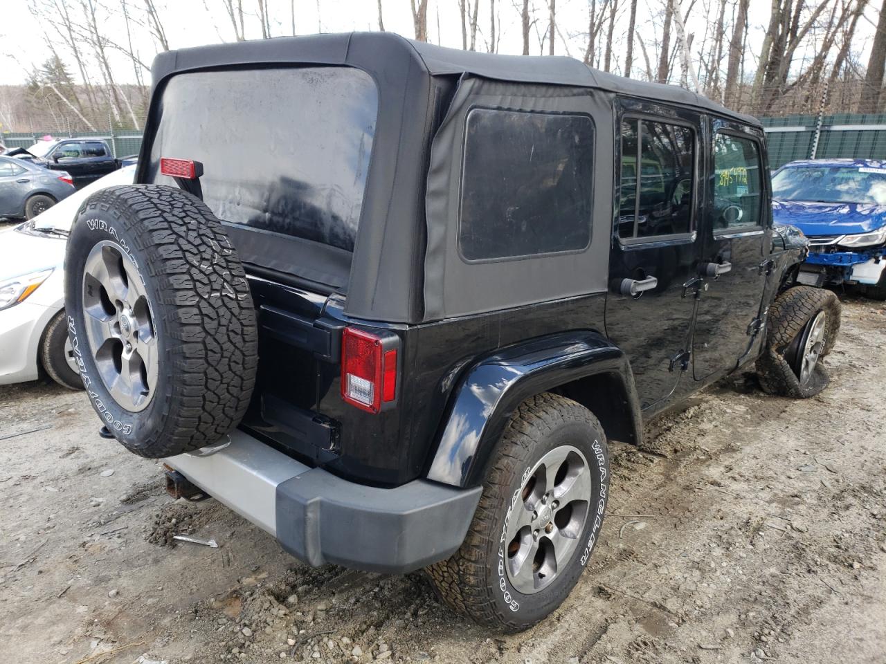 Photo 4 from auction – 2014 JEEP WRANGLER U with VIN 1C4BJWEG8EL223424
