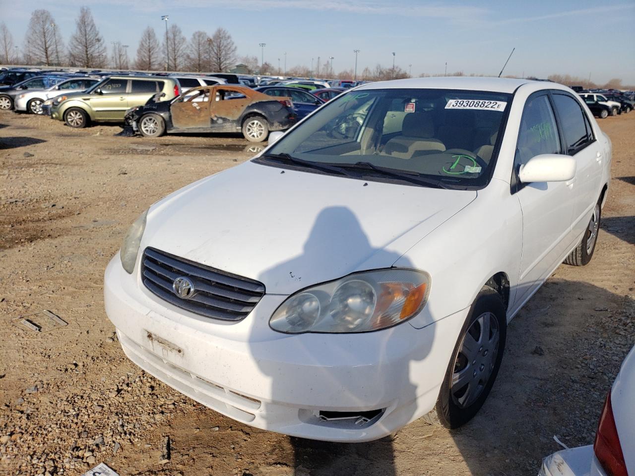 Photo 2 from auction – 2004 TOYOTA COROLLA CE with VIN 1NXBR32E64Z327439
