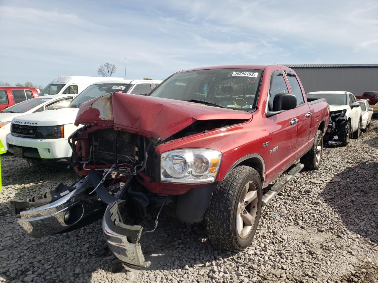 Photo 2 from auction – 2008 DODGE RAM 1500 S with VIN 1D7HA18258S515044