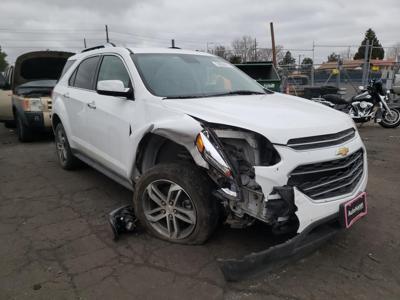 CHEVROLET EQUINOX 2017 with VIN 2GNFLGEK4H6241235 - Photo from auction