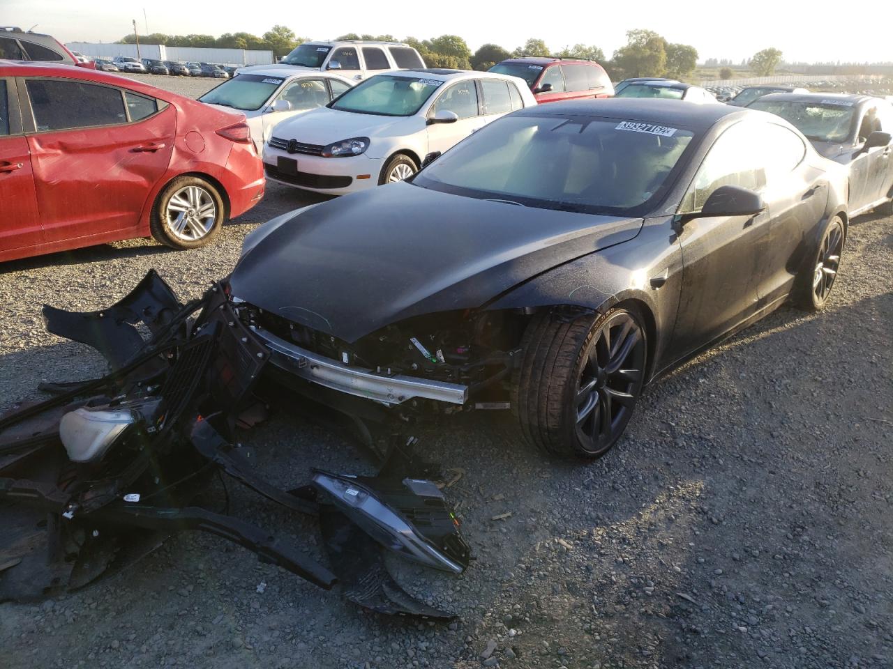 Photo 2 from auction – 2021 TESLA MODEL S with VIN 5YJSA1E64MF452629