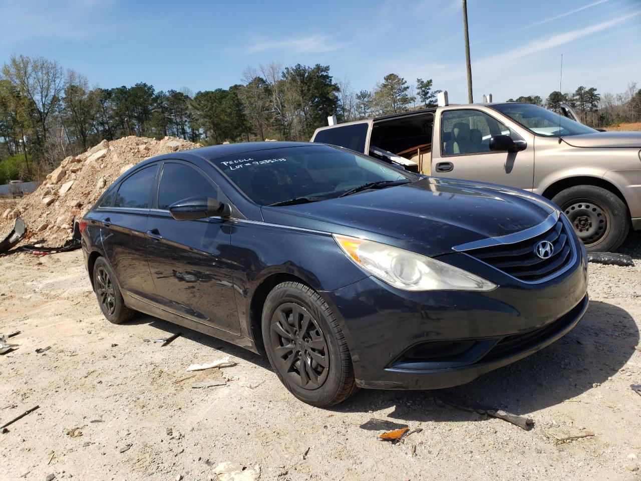 HYUNDAI SONATA GLS 2011 with VIN 5NPEB4ACXBH125979 - Photo from auction
