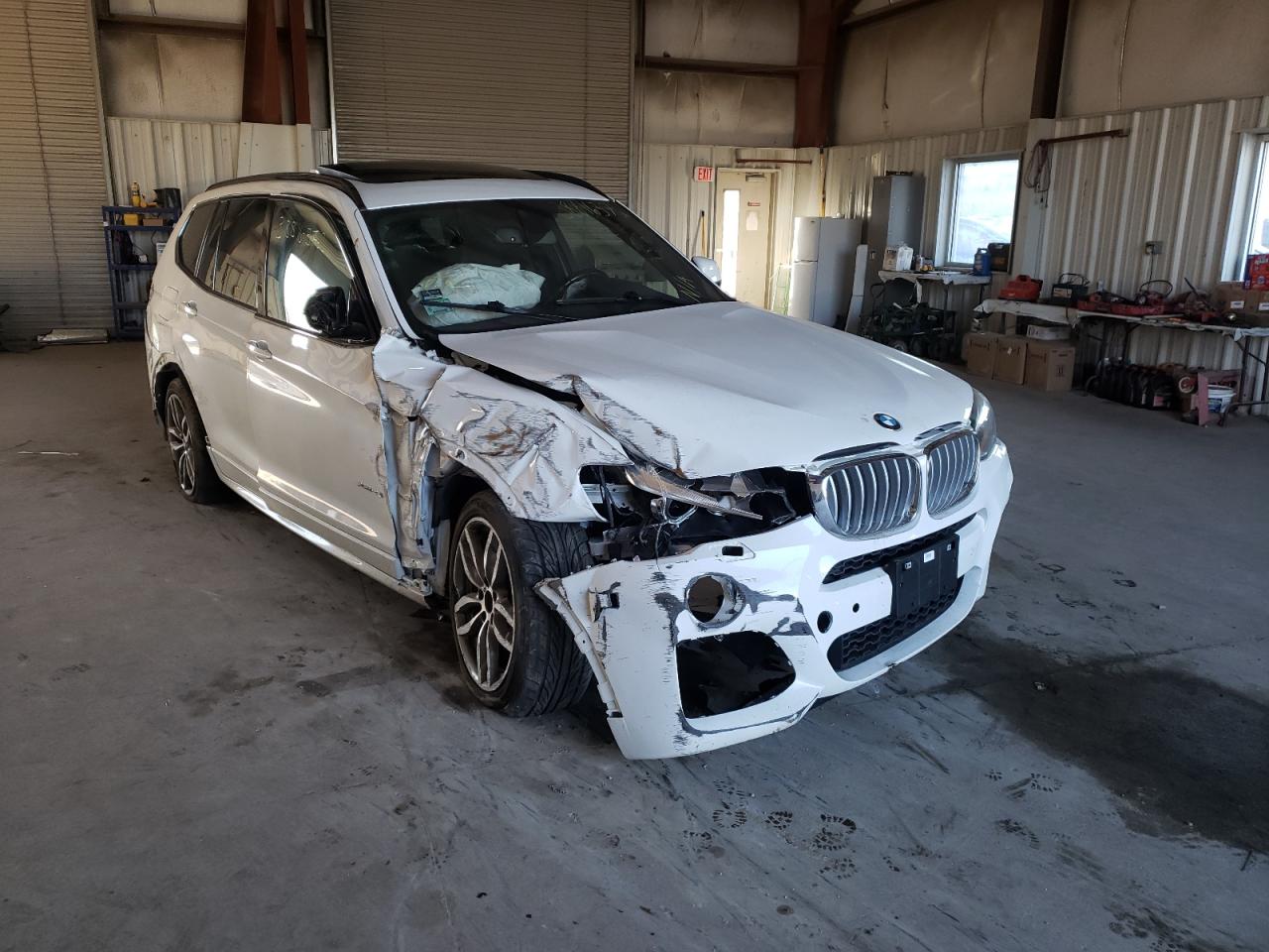 BMW X3 XDRIVE2 2017 with VIN 5UXWX9C50H0D99054 - Photo from auction