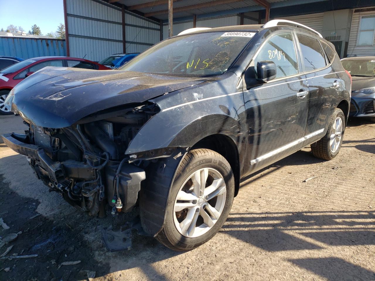 Photo 2 from auction – 2012 NISSAN ROGUE S with VIN JN8AS5MV2CW706474