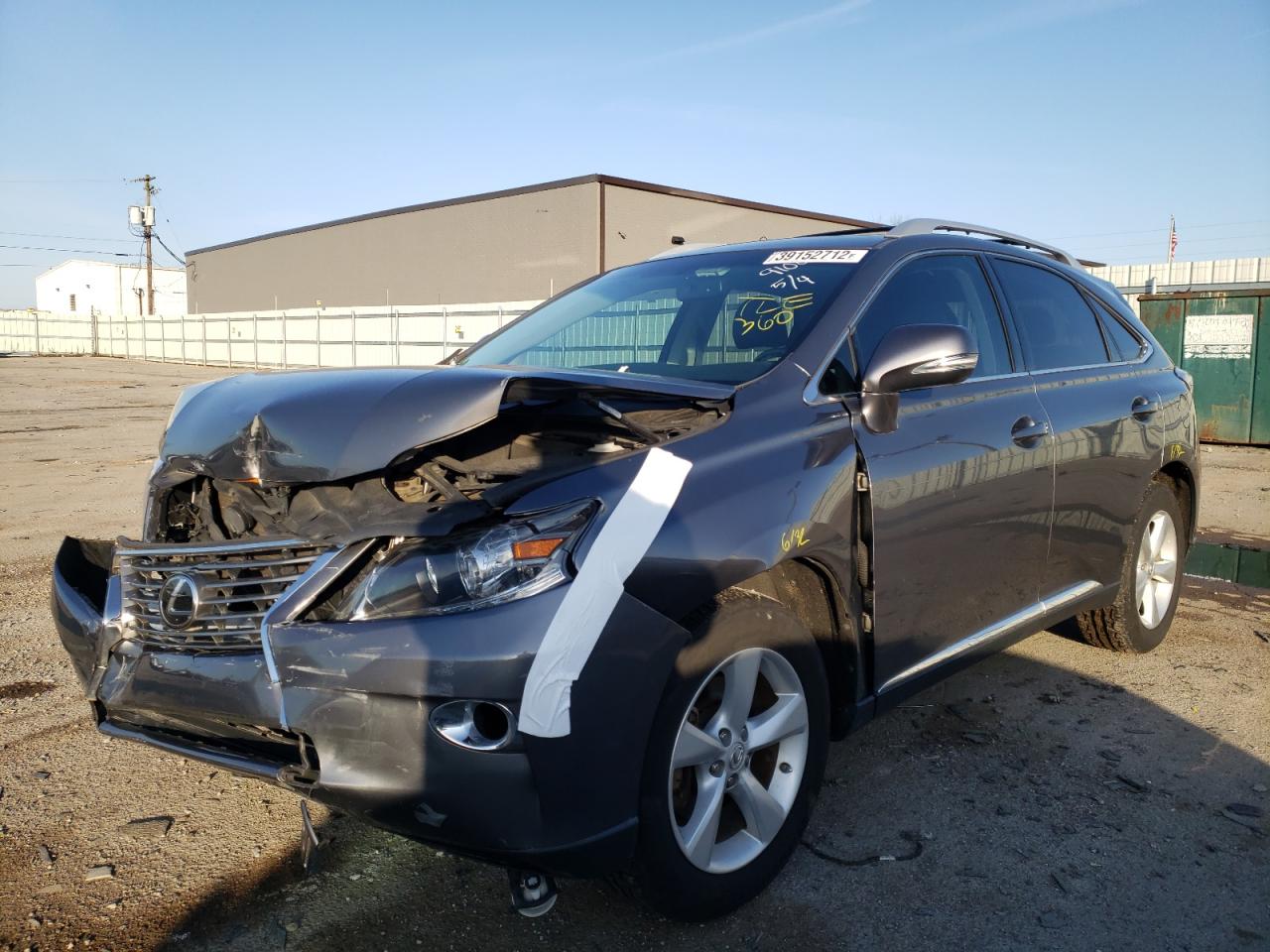 Photo 2 from auction – 2014 LEXUS RX 350 with VIN 2T2ZK1BA9EC139100