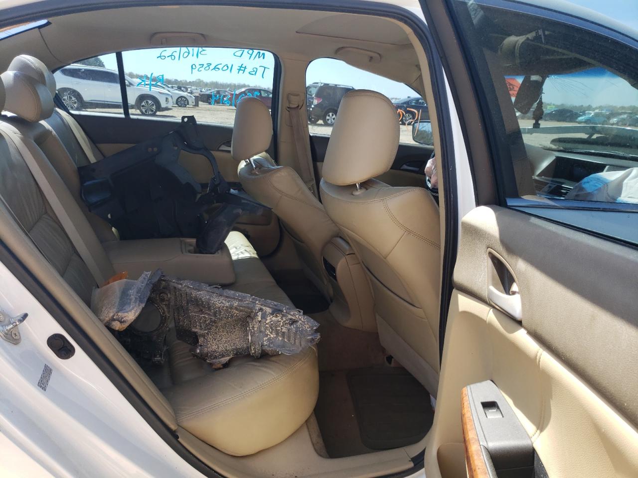 Photo 6 from auction – 2010 HONDA ACCORD EXL with VIN 5KBCP3F84AB002815