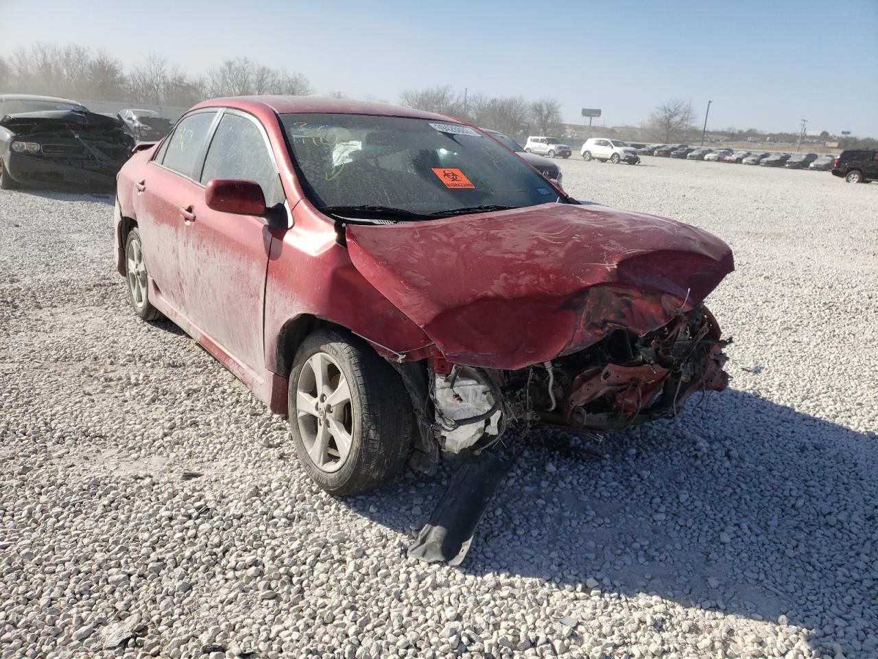 TOYOTA COROLLA BA 2011 with VIN 2T1BU4EE1BC754509 - Photo from auction