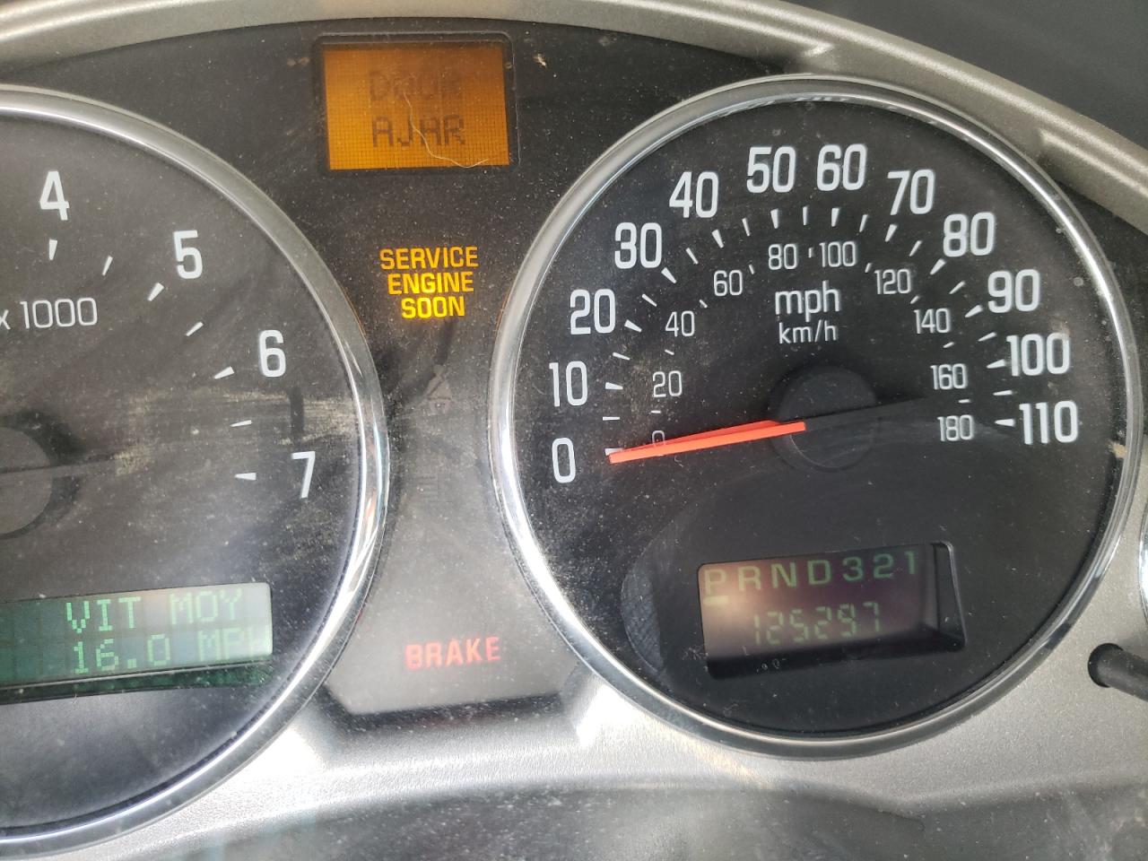 Photo 8 from auction – 2007 BUICK RENDEZVOUS with VIN 3G5DA03LX7S552183