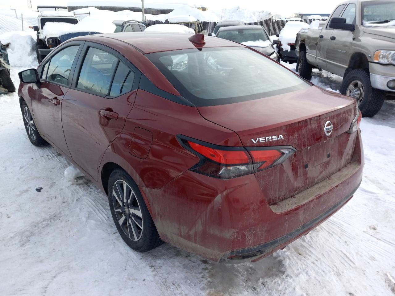Photo 3 from auction – 2021 NISSAN VERSA SV with VIN 3N1CN8EV2ML882138