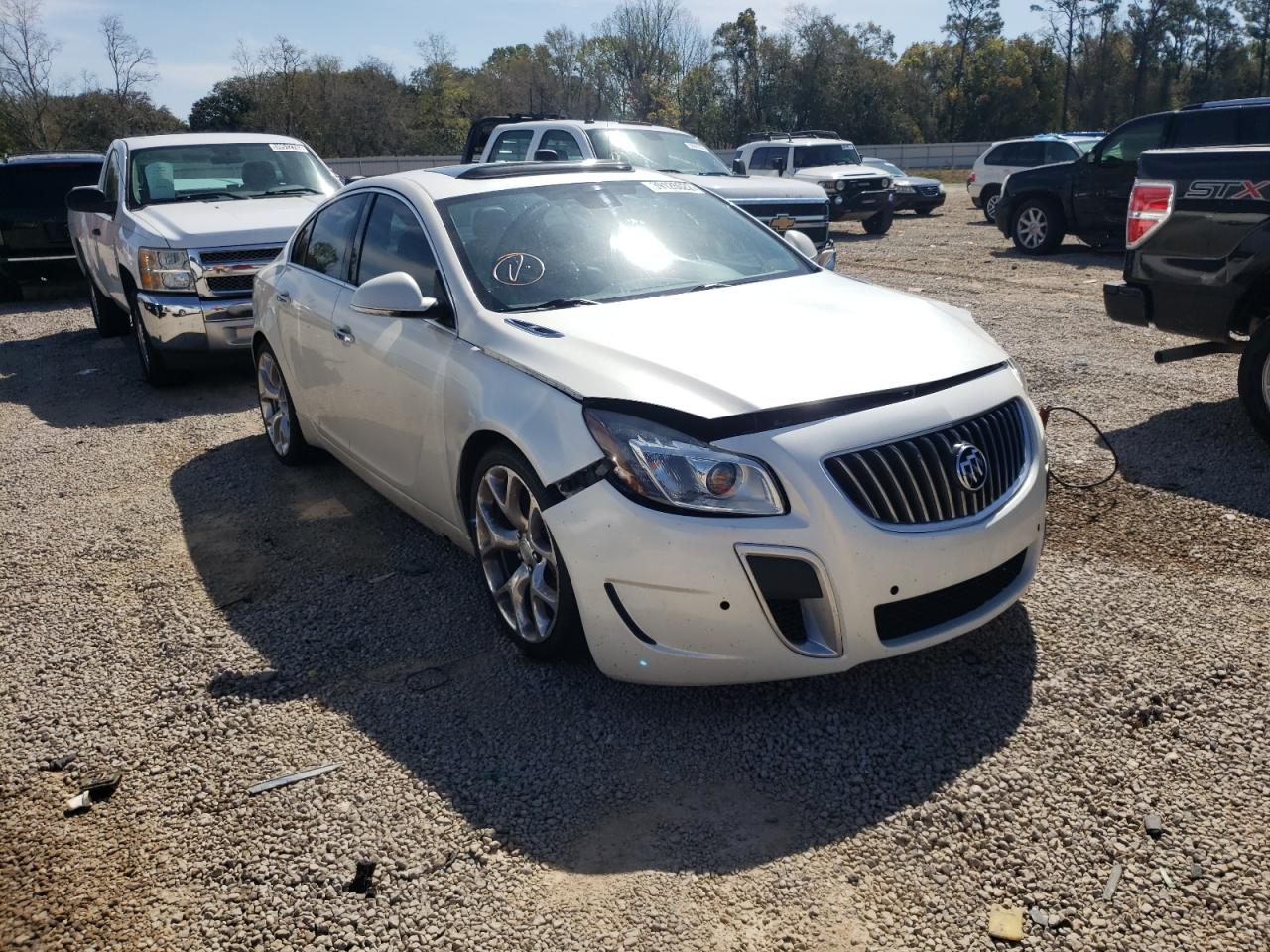 BUICK REGAL GS 2013 with VIN 2G4GV5GV0D9237156 - Photo from auction