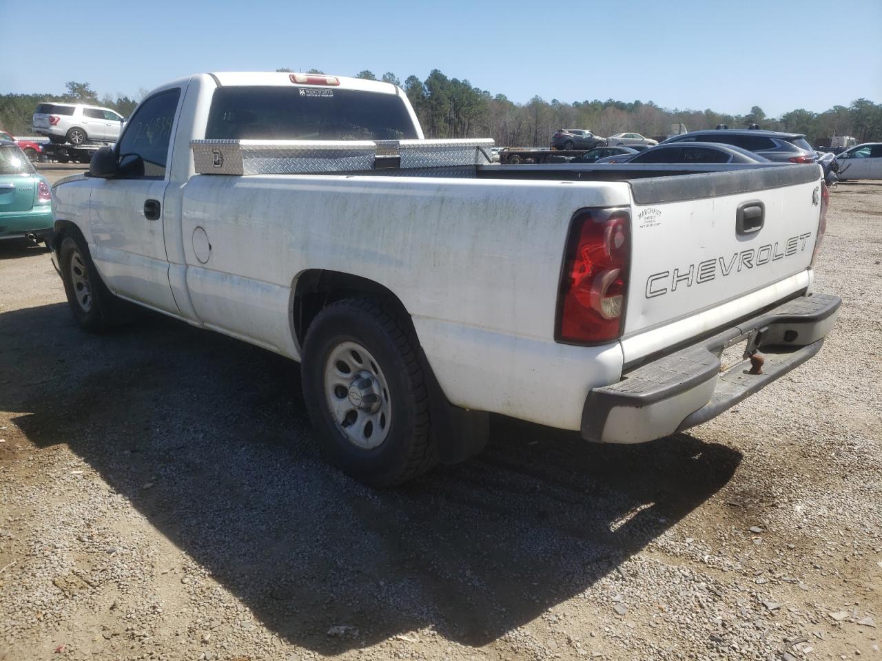 Photo 3 from auction – 2007 CHEVROLET SILVERADO with VIN 3GCEC14X77G254000