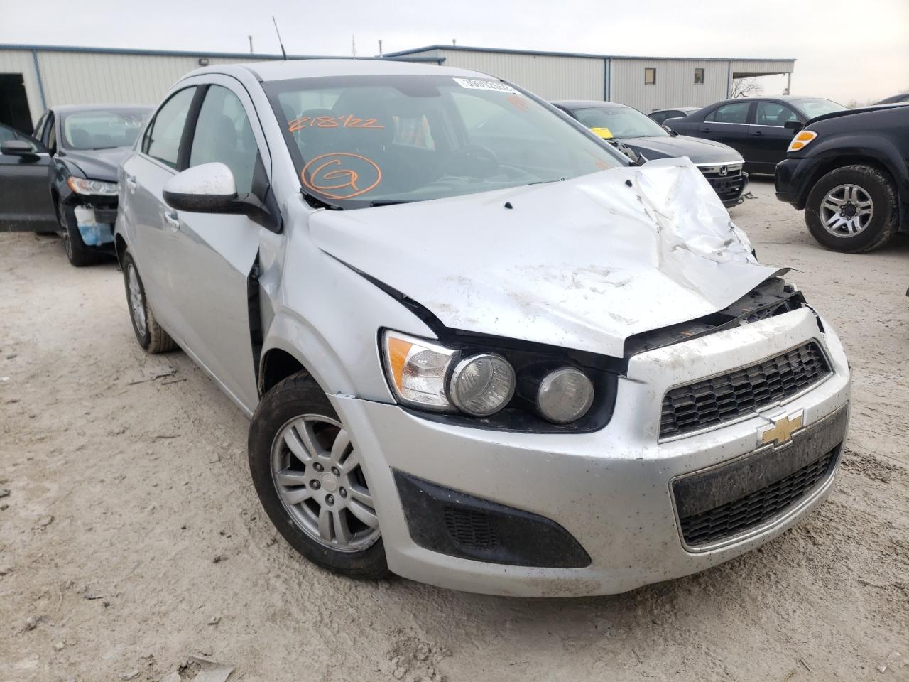CHEVROLET SONIC LT 2013 with VIN 1G1JC5SH3D4218422 - Photo from auction