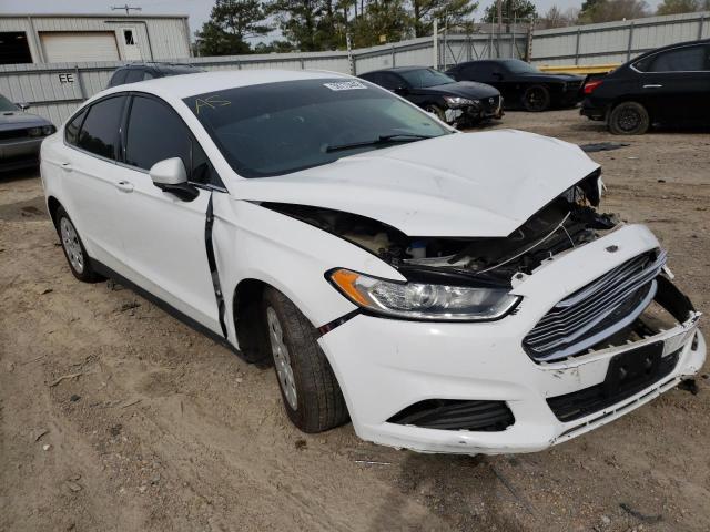 FORD FUSION S 2013 with VIN 3FA6P0G77DR328309 - Photo from auction