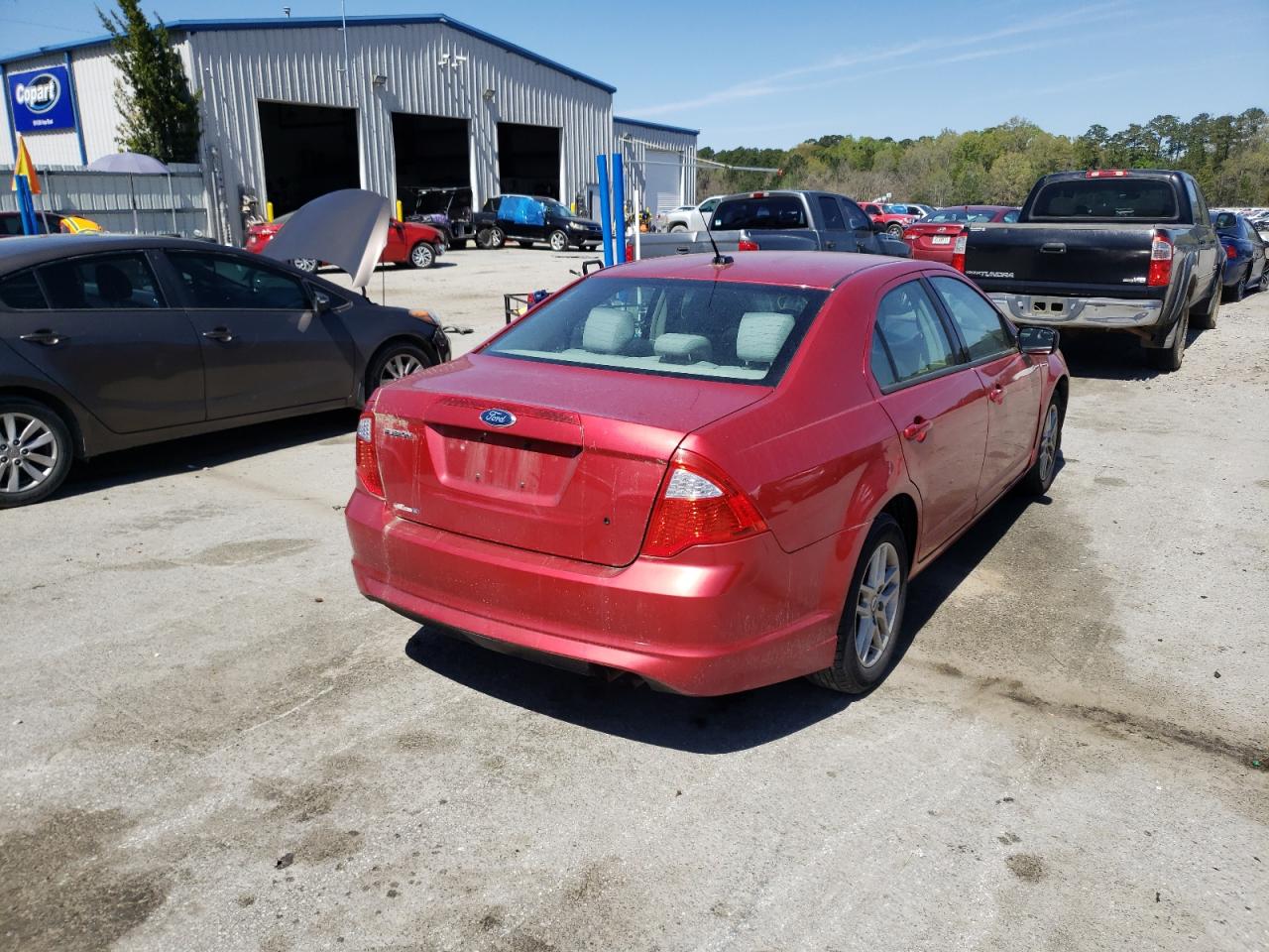 Photo 4 from auction – 2012 FORD FUSION S with VIN 3FAHP0GA3CR193347