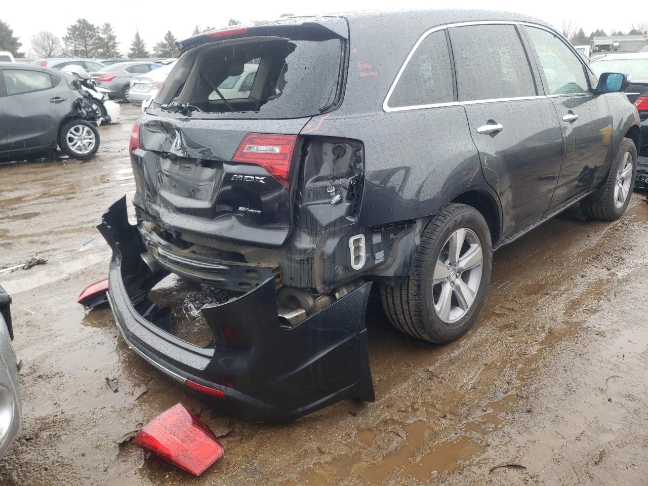 Photo 4 from auction – 2013 ACURA MDX TECHNO with VIN 2HNYD2H32DH517619