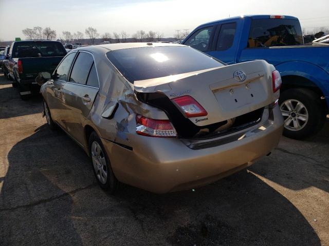 Photo 3 from auction – 2011 TOYOTA CAMRY BASE with VIN 4T1BF3EK5BU700316