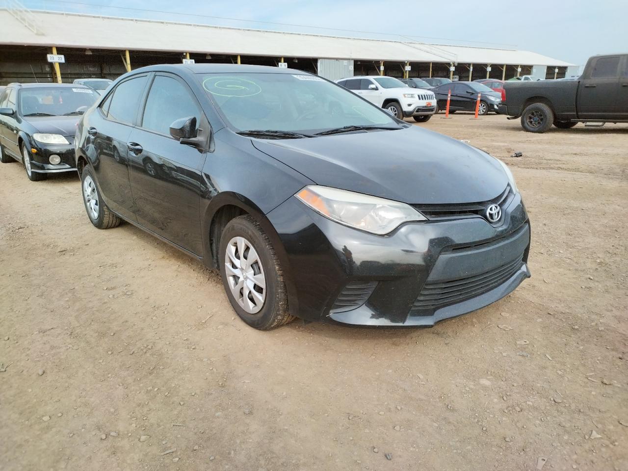 TOYOTA COROLLA L 2016 with VIN 2T1BURHEXGC606813 - Photo from auction