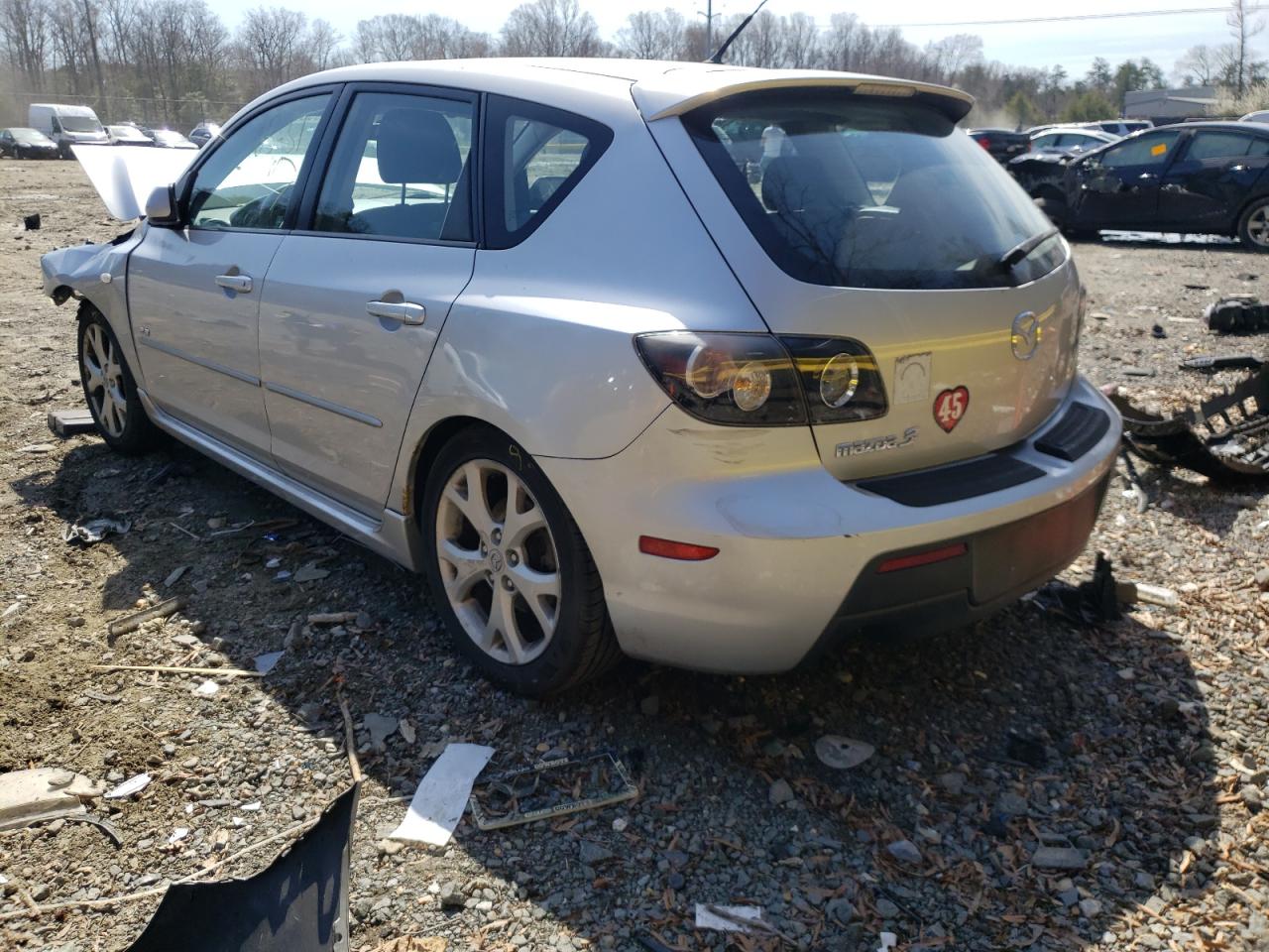 Photo 3 from auction – 2008 MAZDA 3 HATCHBAC with VIN JM1BK344781848321