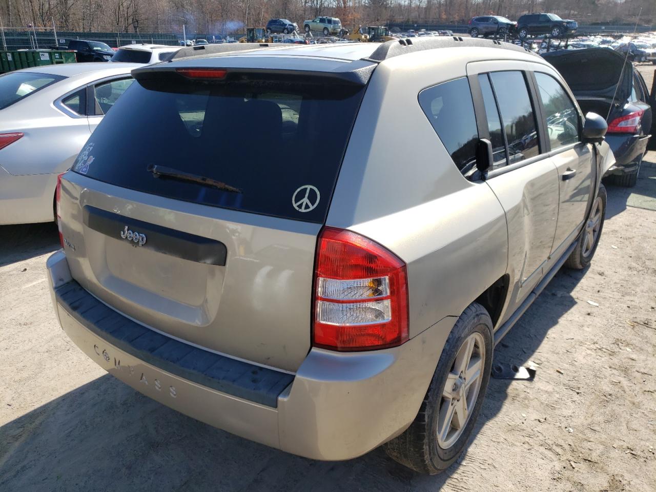 Photo 4 from auction – 2009 JEEP COMPASS SP with VIN 1J4FF47B99D234077