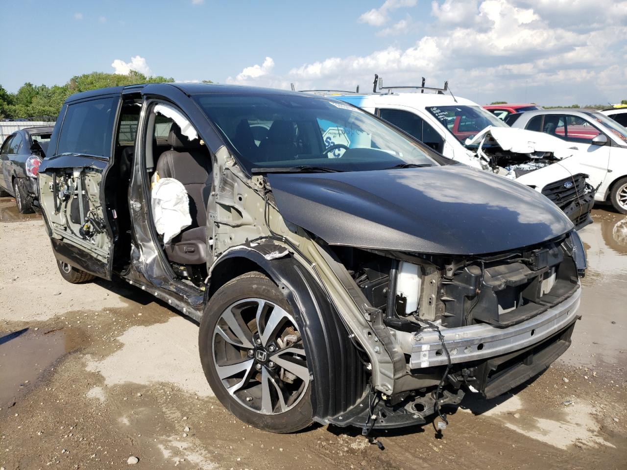 Photo 1 from auction – 2018 HONDA ODYSSEY EL with VIN 5FNRL6H96JB019014
