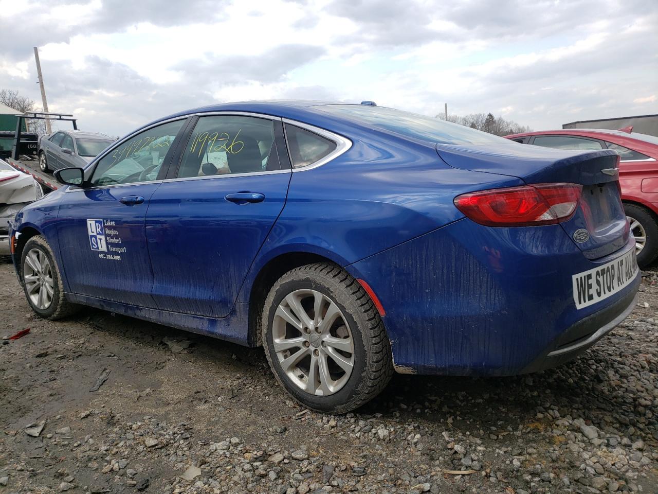 Photo 3 from auction – 2015 CHRYSLER 200 LIMITE with VIN 1C3CCCAB9FN759543