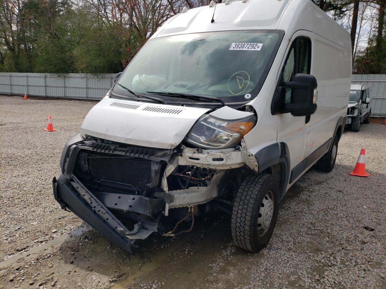 Photo 9 from auction – 2018 RAM PROMASTER with VIN 3C6TRVCG2JE112596